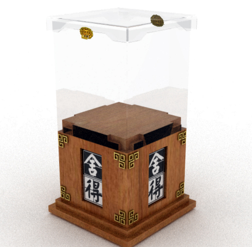 舍得酒柜效果圖