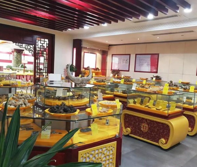 鄭州東區(qū)鹿茸展示臺