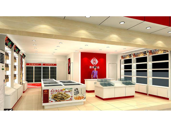 漯河特產(chǎn)有機食品店展柜