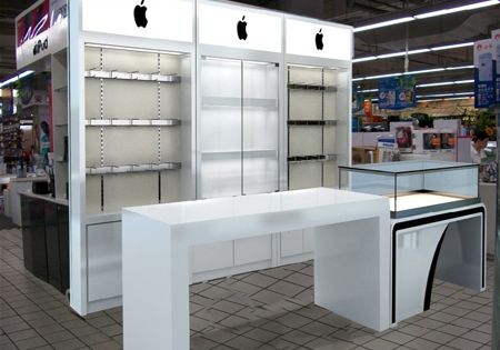 鄭州市中原區(qū)蘋(píng)果手機(jī)專賣店展柜