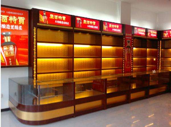 晉城高檔白酒展柜批發(fā)定做