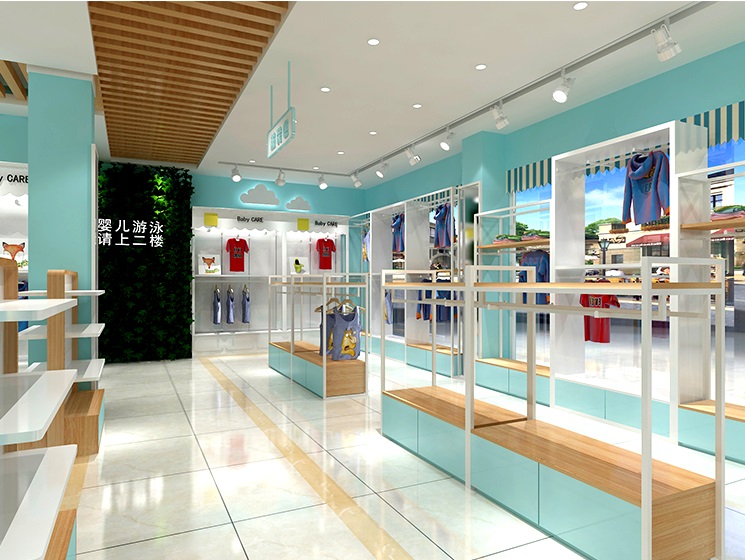 武陟縣兒童服裝專賣店展柜