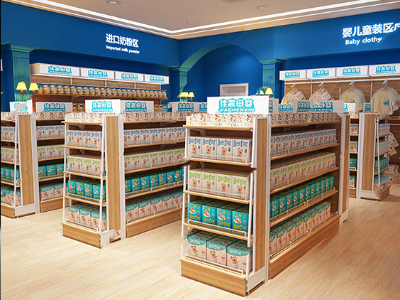 鄭州金水區(qū)佳樂(lè)孕嬰用品店展柜