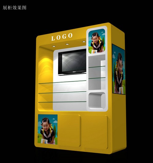 專業(yè)的兒童用品展柜效果圖片